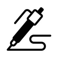 Ready to use icon of writing pen in modern style vector