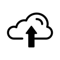Get this amazing icon of cloud upload in modern style vector