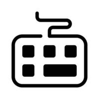Get this creative icon of keyboard in modern style vector