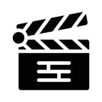 Get this amazing icon of clapperboard, filmmaking, recording vector