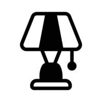 A desk lamp for workspace lighting or decoration vector