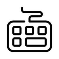 Get this creative icon of keyboard in modern style vector