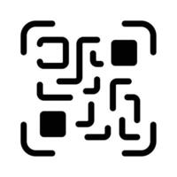 A QR code for scanning and linking to content vector