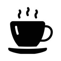 A steaming coffee cup representing breaks or refreshment vector