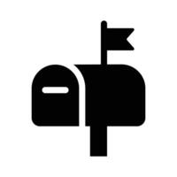 Take a look at this amazing icon of mailbox in modern style vector