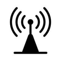 A Wifi symbol representing internet connectivity or signals vector
