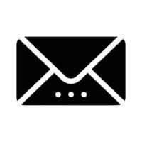 Electronic mail icon design, communication vector