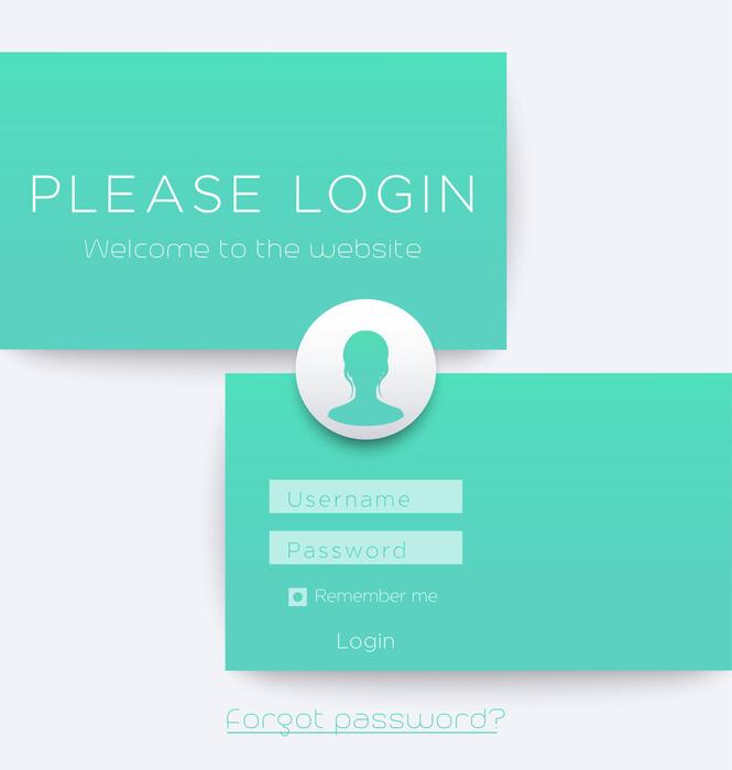 Login Page Background Vector Art, Icons, and Graphics for Free Download