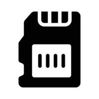 Data storage icon design in modern style vector