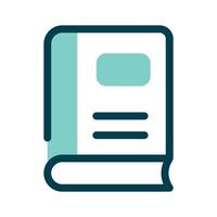 Knowledge, reading, concept icon of book in modern style vector