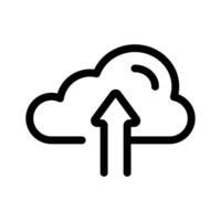 Get this amazing icon of cloud upload in modern style vector