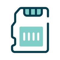 Data storage icon design in modern style vector