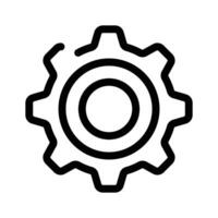 Premium of setting, user interface icon vector