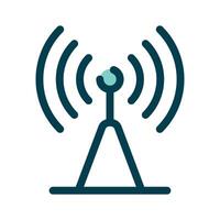 A Wifi symbol representing internet connectivity or signals vector