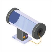 Advanced scanner for detailed imaging and patient diagnostics vector