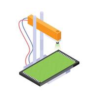 Check this creative icon of 3d printer in modern style vector
