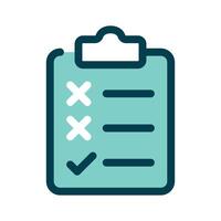 Get this amazing icon of checklist in modern style vector