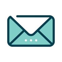 Electronic mail icon design, communication vector