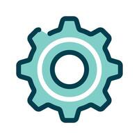 Premium of setting, user interface icon vector