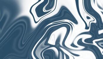 Blue Metallic liquid surface. Liquid background. Blue liquify background. Abstract blue background vector
