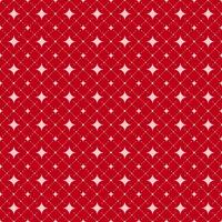 Bold Red Background Seamlessly Patterned with Soft Pink Starry Details vector