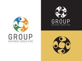 Harmony Network Building Bonds for Success vector