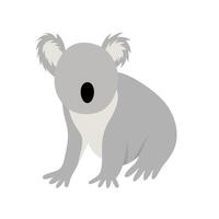 Faceless Illustration Of Koala Animal vector