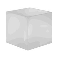 Illustration of 3d cube vector