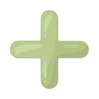 Illustration of plus vector