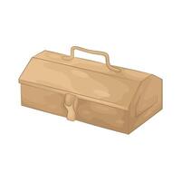 Illustration of toolbox vector