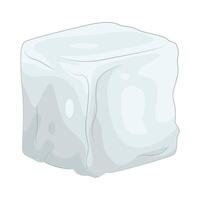 Illustration of sugar cube vector