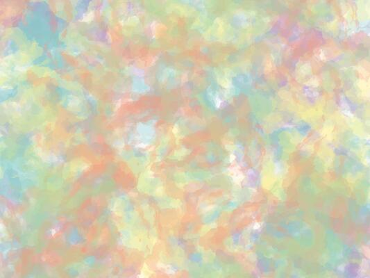 soft pastel green, blue and orange theme watercolor background