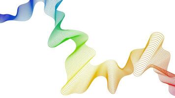 Abstract backdrop with wave gradient lines vector