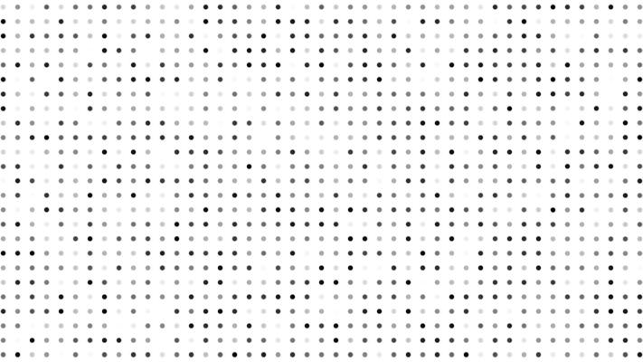 Monochrome halftone background with dots