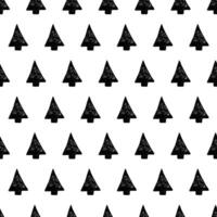 Seamless pattern with black hand drawn arrows vector