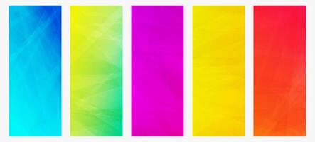 Modern colorful gradient background with lines vector