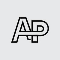 initial letter AP vector