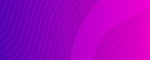 Modern colorful gradient background with wave lines vector