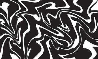Abstract background black with gradient wavy line pattern vector