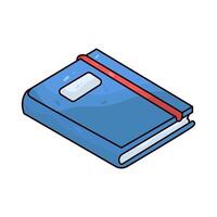 Illustration of sketchbook vector