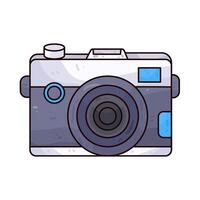 Illustration of camera vector