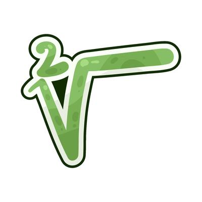 Illustration of square root