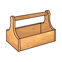 Illustration of toolbox vector