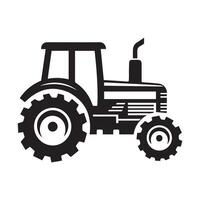 tractor icon on white background vector