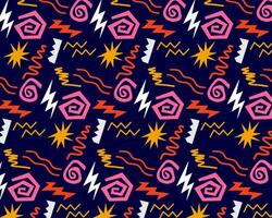 Abstract shape pattern background fabric textile motif print art cover banner backdrop editable vector