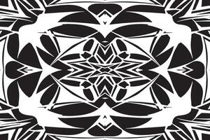 Bold Monochrome Black Art with Overlay Patterns vector