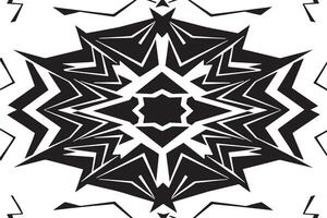 Abstract Monochrome Art with Black Texture Highlights vector