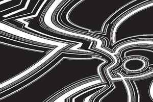 Intricate Black Patterns with Monochrome Design Overlay vector