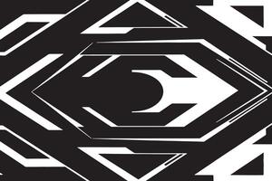 Black Monochrome Design with Intricate Textures vector