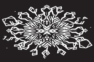 Minimalist Black Texture Design for Abstract Art vector